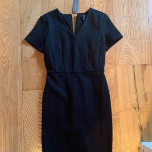 ann taylor 00p black dress